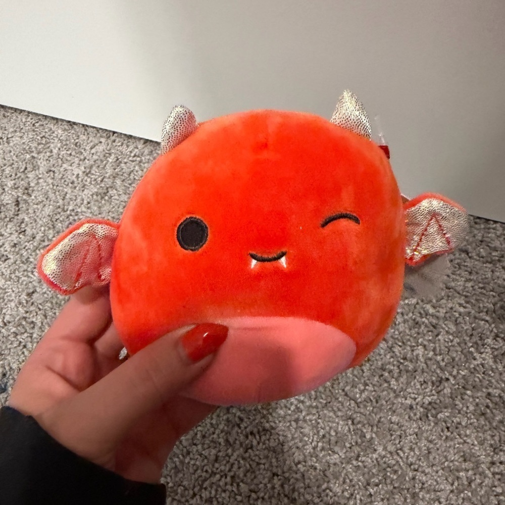 Orange Plush Dragon squishmellow